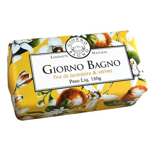 Sabonete em Barra Flor de Laranjeira & Vetiver 180g