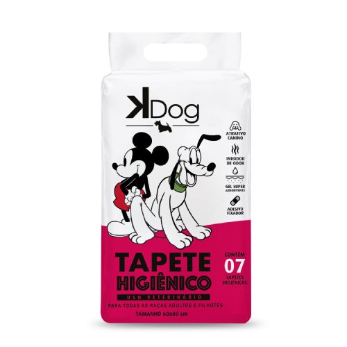 Tapete Higiênico 7 Unidades Disney KDOG