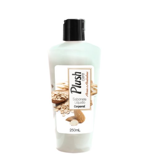 Sabonete Liquido Corporal Plush Aveia e Amêndoas 