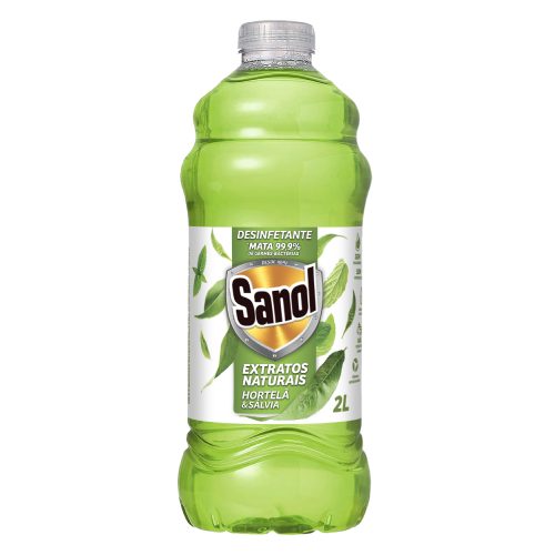 Desinfetante Sanol Extratos Naturais Hortelã & Salvia