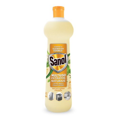Multiuso Sanol Extratos Naturais Capim Limão & Folhas Verdes 