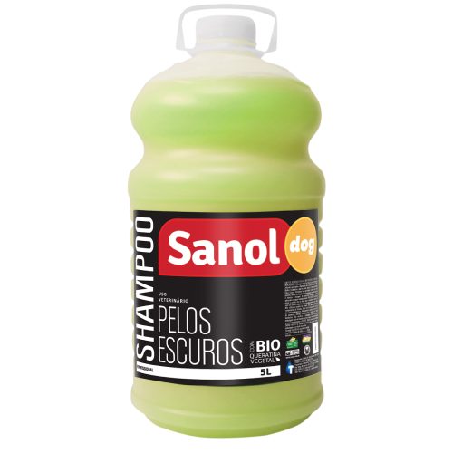 Shampoo Sanol Dog Pelos Escuros 5L
