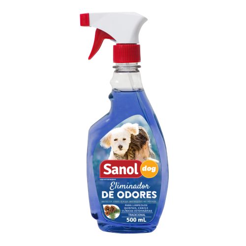 Sanol Dog Eliminador de Odores Novo Frasco 
