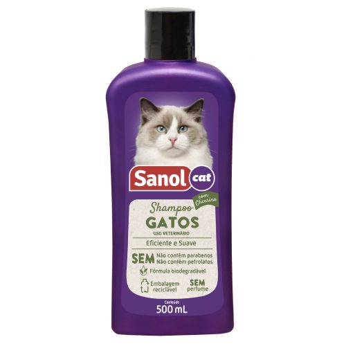 Sanol Cat Shampoo Gatos