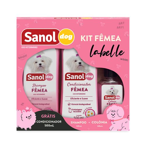 Sanol Dog Kit Fêmea Labelle