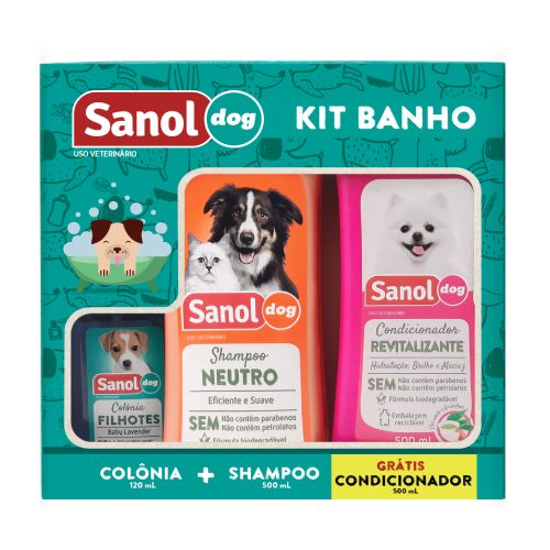 Sanol Dog Kit Banho