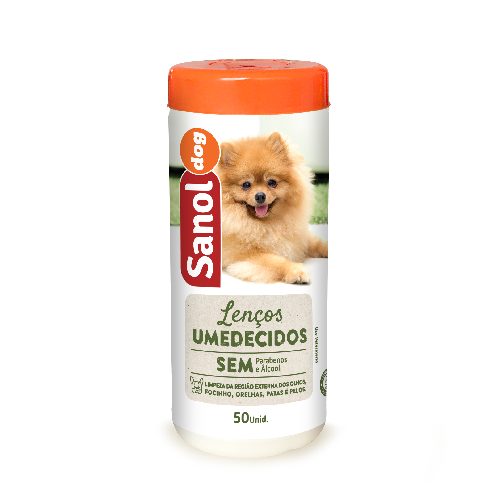 Sanol Dog Lenços Umedecidos