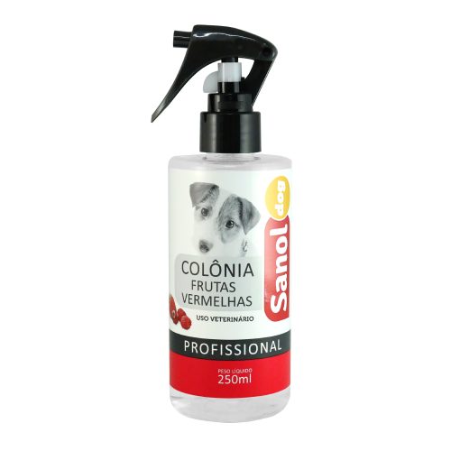 Colônia Frutas Vermelhas Profissional Sanol Dog 