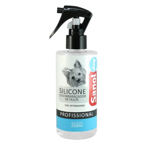 Silicone Desembaraçador de Pelos Profissional Sanol Dog 