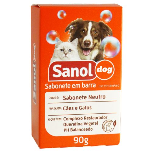 Sanol Dog Sabonete em Barra Neutro 