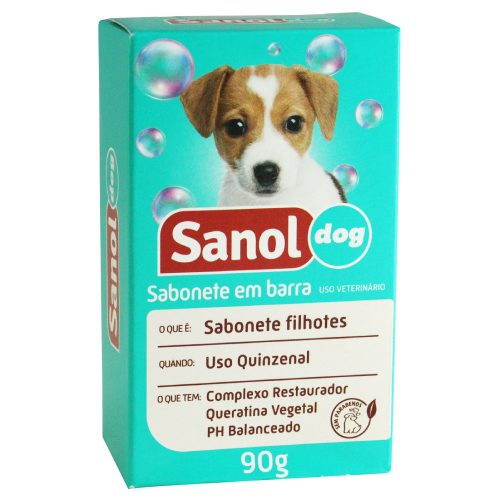 Sanol Dog Sabonete em Barra Filhotes