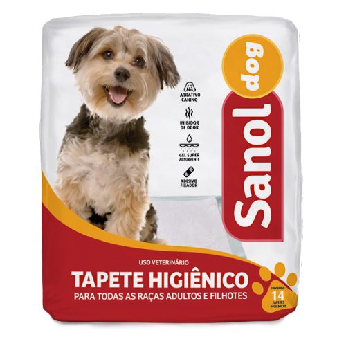 Sanol Dog Tapete Higiênico 14 Unidades