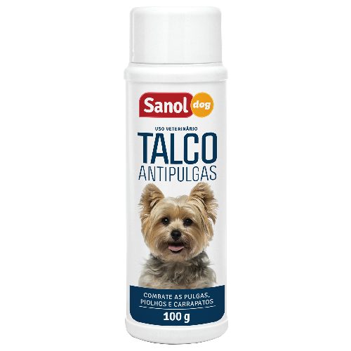 Sanol Dog Talco Antipulgas