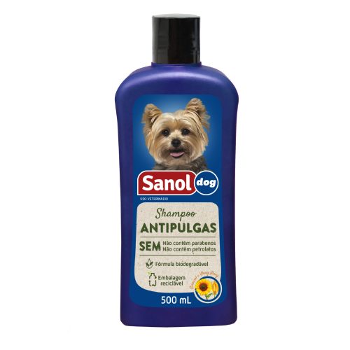 Sanol Dog Shampoo Antipulgas 