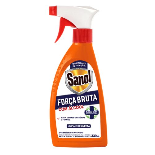 Desinfetante de Superfície Sanol Força Bruta Com Álcool 