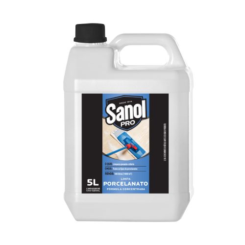 Limpa Porcelanato Sanol Pro 5L