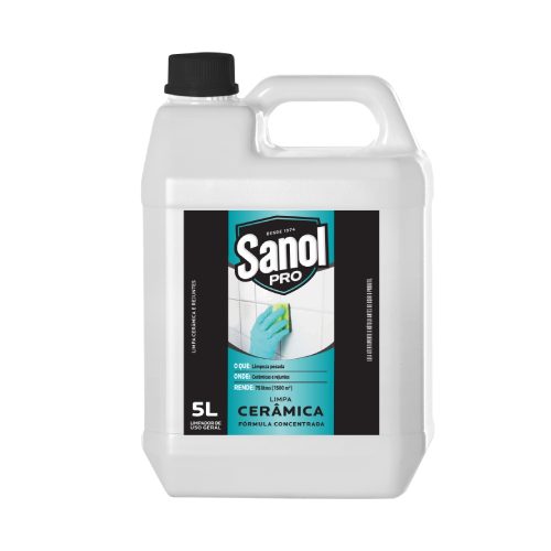 Limpa Cerâmica Sanol Pro 5L