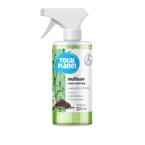 Multiuso Bamboo & Chá Branco Total Planet 