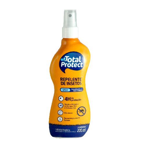 Repelente de Insetos 4H Total Protect 200mL