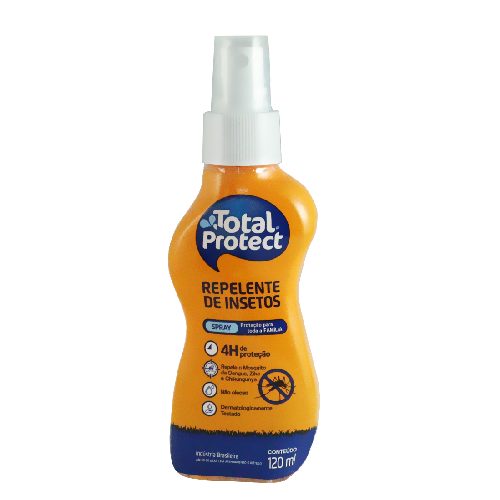 Repelente de Insetos 4H Total Protect 120mL