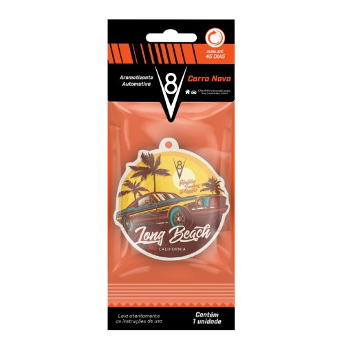 Aromatizador Carro Novo V8