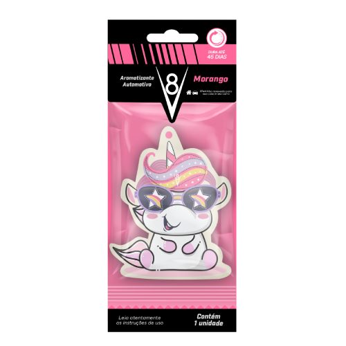 Aromatizador Morango V8