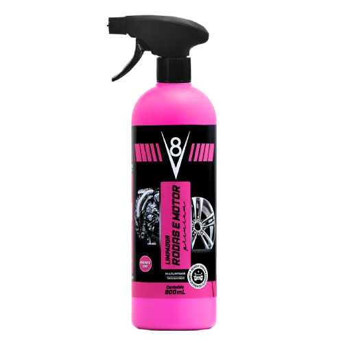 Limpador de Rodas e Motor V8