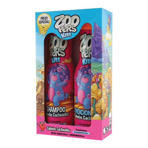 Kit Cabelos Cacheados Zoopers