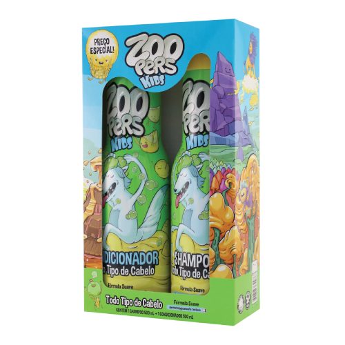 Kit Todo Tipo de Cabelo Zoopers